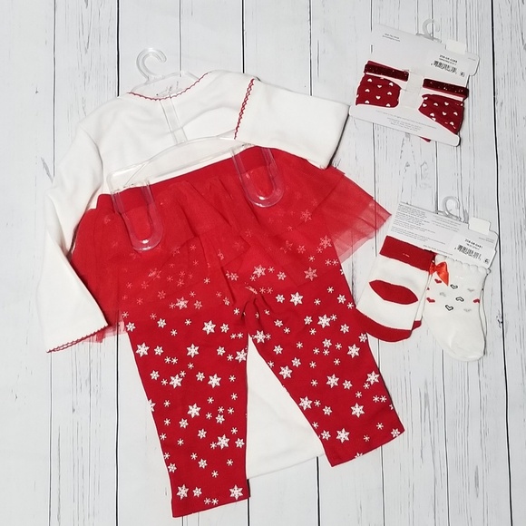 CARTER'S Infant Baby Christmas Holiday Out… - Picture 3 of 7